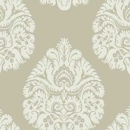 KT2142 Teardrop Damask York Wallpaper