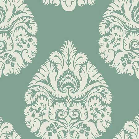 KT2146 Teardrop Damask York Wallpaper