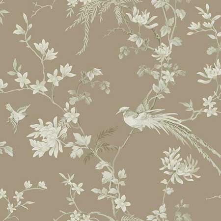 KT2172 Bird And Blossom Chinoserie York Wallpaper