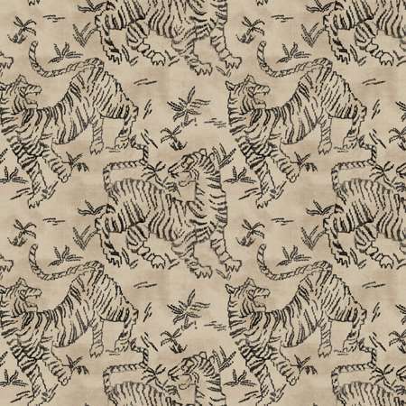 LM5332 Orly Tigers York Wallpaper