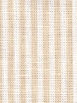 6930W-01 LULU STRIPE Beige on White Linen Quadrille Fabric