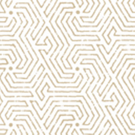 2510-0BWP MAZE Beige Quadrille Wallpaper