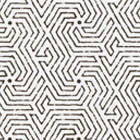 2510-11WP MAZE Black Quadrille Wallpaper