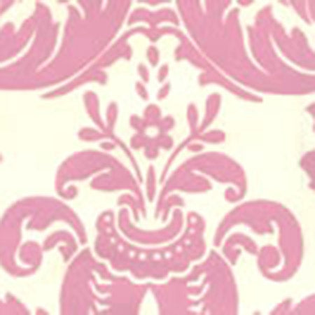 302152W MONTY Old Pink On Almost White Quadrille Wallpaper