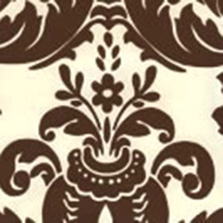 302165W MONTY Monty Sable Brown On Off White Quadrille Wallpaper