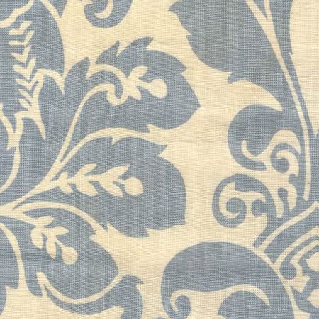 302157F MONTY China Blue on Tint Quadrille Fabric