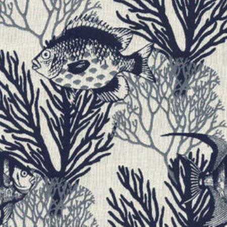 ODYSSEY Navy 60 Norbar Fabric