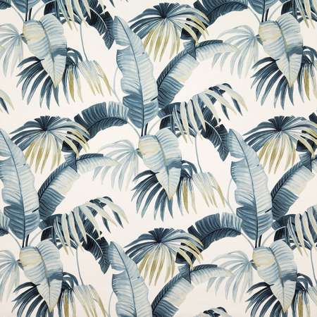 ON TROPIC Azul Carole Fabric