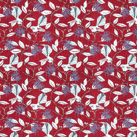 Onlooker 5 Red Stout Fabric