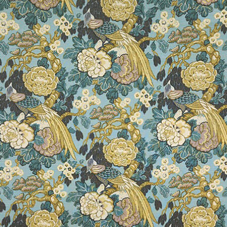 PRETTY BIRD Celestial Carole Fabric