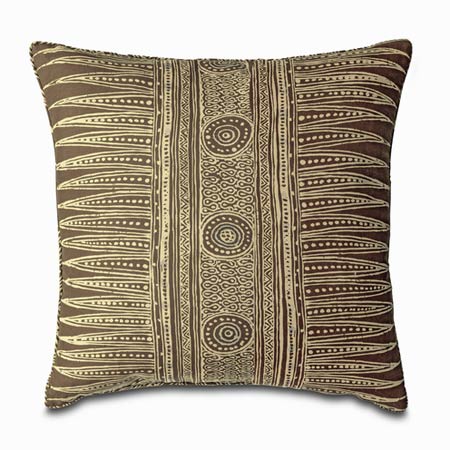 QR-23230 INDIAN ZAG PILLOW Kravet Pillow-22" x 22"