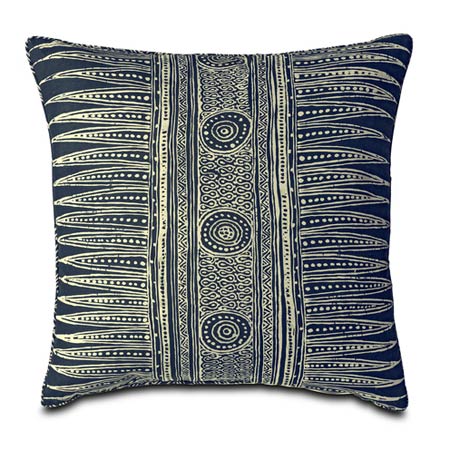 QR-23230 INDIAN ZAG PILLOW Kravet Pillow-22" x 22"