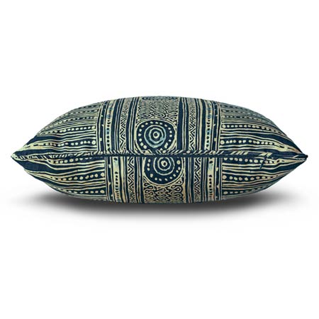 QR-23230 INDIAN ZAG PILLOW Kravet Pillow-22" x 22"