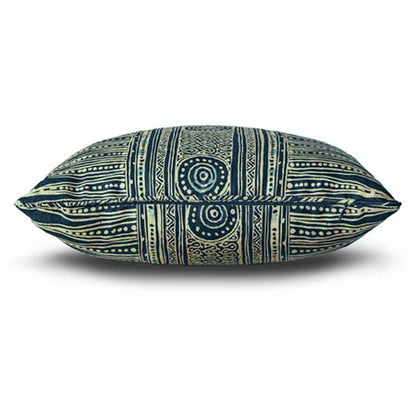 QR-23230 INDIAN ZAG PILLOW Kravet Pillow-22" x 22"