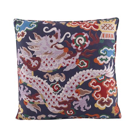 QR-22372 MING DRAGON PILLOW Kravet Pillow-20" x 20"