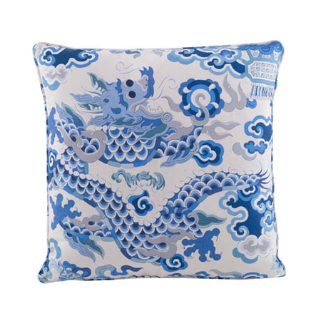 QR-22372 MING DRAGON PILLOW Kravet Pillow-20" x 20"