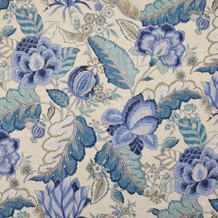 S4808 Blues Greenhouse Fabric