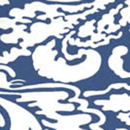 2335-50WP SAN MARCO REVERSE Navy On Almost White Quadrille Wallpaper