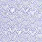 8180W-04 SETO II Periwinkle on White Quadrille Fabric