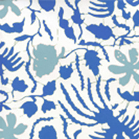 6650W-03WP SEYA Bali Blue New Blue Quadrille Wallpaper