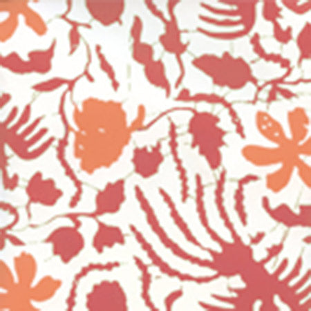 6650W-04WP SEYA Coral Salmon Quadrille Wallpaper