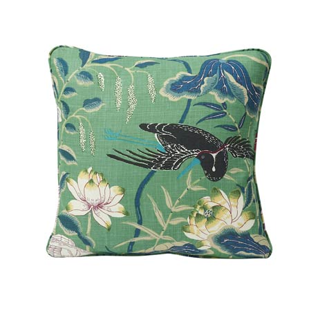 SO17293 LOTUS GARDEN Schumacher Pillow