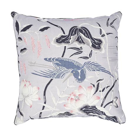 SO17293 LOTUS GARDEN Schumacher Pillow