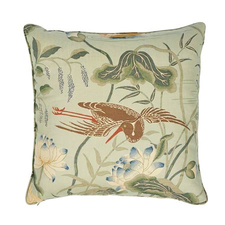 SO17293 LOTUS GARDEN Schumacher Pillow