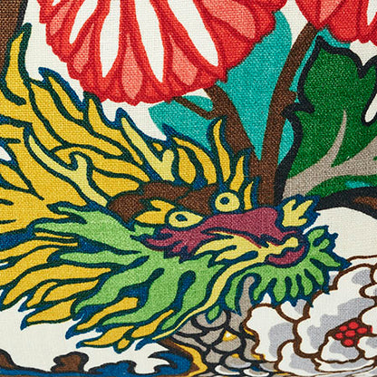 CHIANG MAI DRAGON Schumacher Pillow