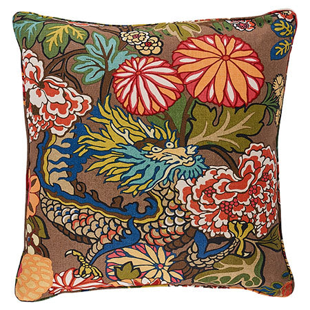 CHIANG MAI DRAGON Schumacher Pillow