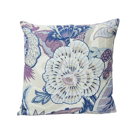 SO17352 ZANZIBAR LINEN PRINT Schumacher Pillow-18" x 18"