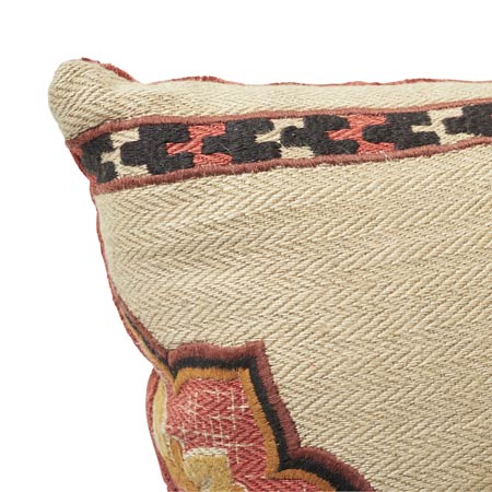 SO17518 TEMARA EMBROIDERED Schumacher Pillow