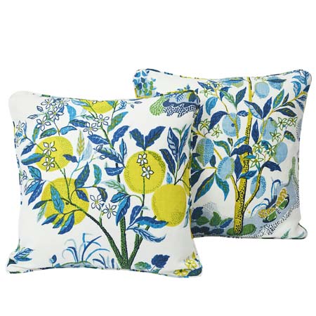 SO17576 CITRUS GARDEN Schumacher Pillow