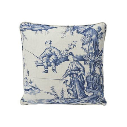 SO17580 SHENGYOU TOILE Schumacher Pillow-18" x 18"