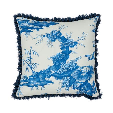 SO17580 SHENGYOU TOILE Schumacher Pillow-18" x 18"