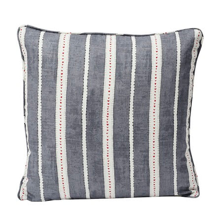 SO17694 AMOUR Schumacher Pillow-Charcoal and White