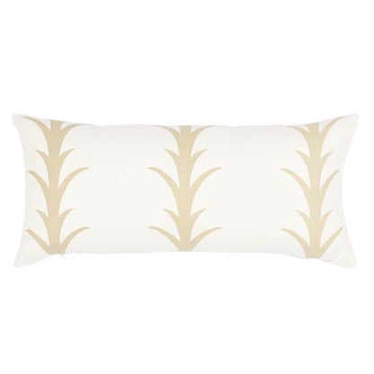 SO17763 ACANTHUS STRIPE Schumacher Pillow-30" x 14"