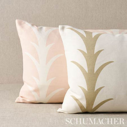 SO17763 ACANTHUS STRIPE Schumacher Pillow-30" x 14"