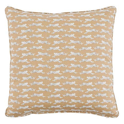 SO17774 LEAPING LEOPARDS Schumacher Pillow