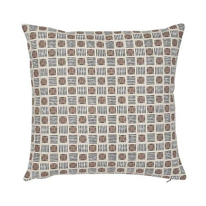 SO17786 MOTTLEY GRID Schumacher Pillow-Wren