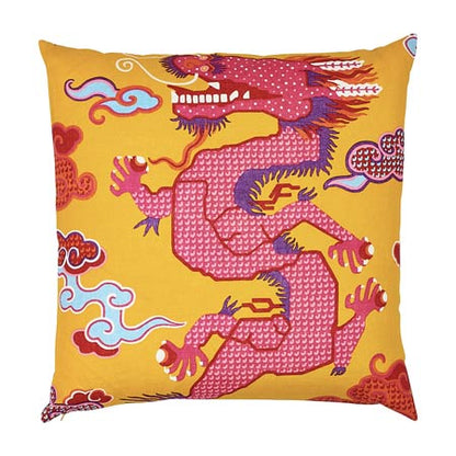 SO17859 MAGICAL MING DRAGON Schumacher Pillow-20" x 20"