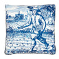 SO17862 MODERN TOILE BOX Schumacher Pillow-20" x 20"