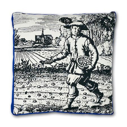 SO17862 MODERN TOILE BOX Schumacher Pillow-20" x 20"