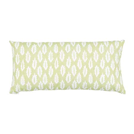 SO17912 FOREST + LANI Schumacher Pillow-Grass Green and Gold