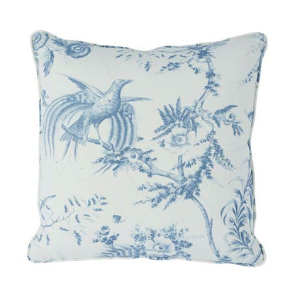 SO17957 TOILE DE LA PRAIRIE Schumacher Pillow-18" x 18"