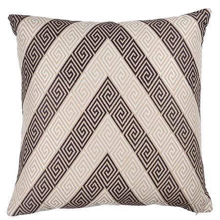 SO6579 NEBAHA EMBROIDERY Schumacher Pillow-Charcoal