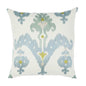 SO6581 RAJA EMBROIDERY Schumacher Pillow-Sky