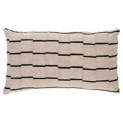 SO7121 LINES Schumacher Pillow-Black