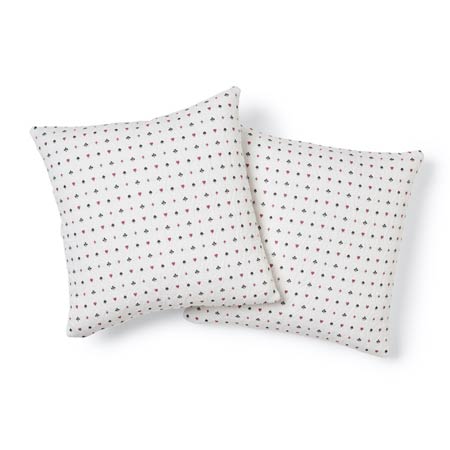 SO7227 LE JOUEUR Schumacher Pillow-Rouge Et Noir