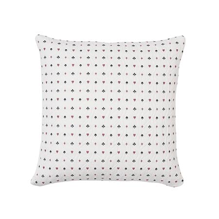 SO7227 LE JOUEUR Schumacher Pillow-Rouge Et Noir